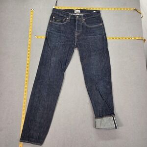 Covernat Selvedge Denim Jeans Mens Indigo Blue Tapered Made Japan Fits 30x28